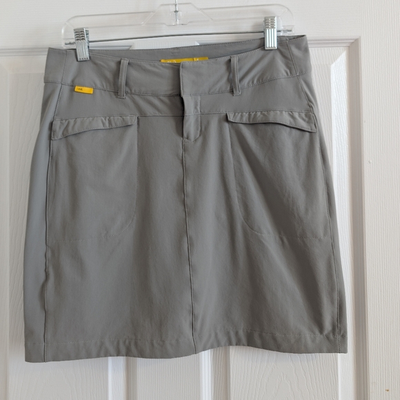 Lole Skirt Quick Dry Activewear  Hiking Sport  Gray  Size 4 - Picture 2 of 15